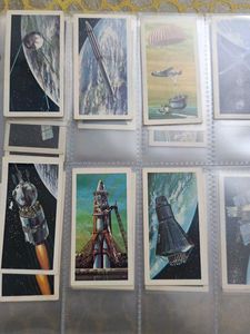 Vintage Space Trading Cards