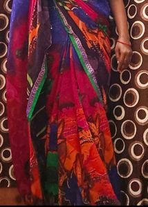 Elegant Printed Saree