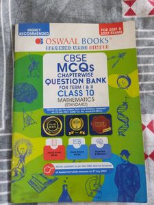 Oswaal CBSE MCQ Chapterwise For Maths (Standard) For Both Term 1 And Term 2