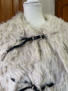 Off white Fur Coat