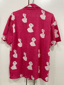 Vibrant Pink Night Suit Top