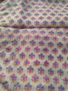 Cotton Saree With Blouse Size(34)
