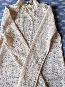 Elegant Lace Long Sleeve Top