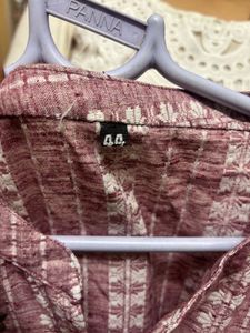 Calcutta Embroidery Kurta,Dupatta &amp; Go Colors Pant