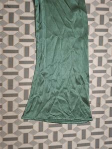 Dressberry Green Satin Shirt