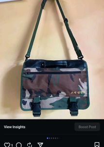 Camouflage colour bag