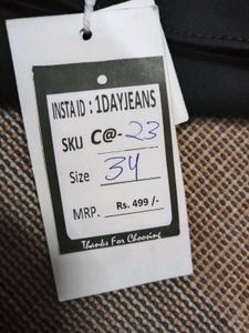 C@23 Size-34 Straight Jeans