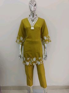 Mustard Cordset