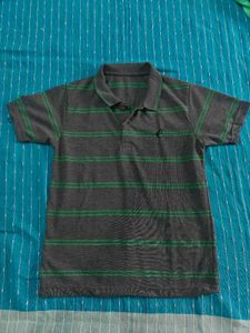 Striped Polo T-Shirt