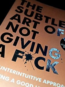 The Subtle Art Of Not Giving A Fu*K.....✅ Itz New 🆕 only 1 Time Used..