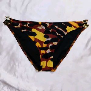 Animal Print Bikini Bottom panty