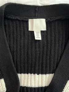 Striped Knit Cardigan