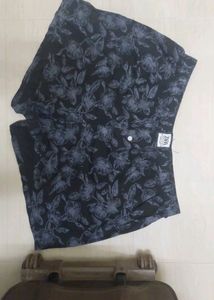 Grey Shorts For Woman