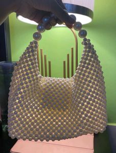 Pearl Beaded Handbag