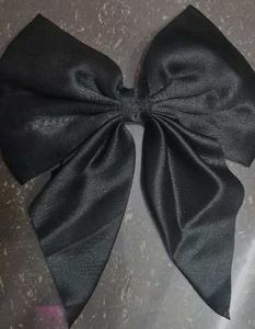 Chic Black Bow Hair Clip
