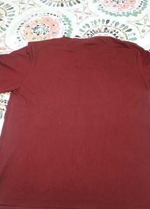 Maroon Graphic Tshirt