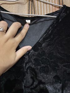 Floral Velvet Dress