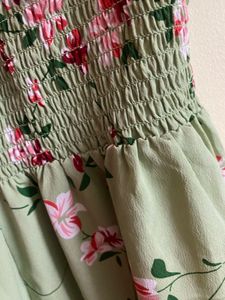 Tokyo Talkies Green Dress