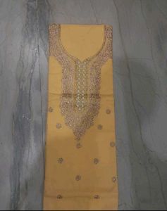 Yellow Dress Material