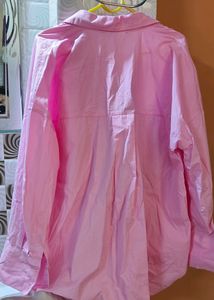 Baby Pink Oversized Shirt