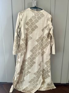 Geometric Print Longline Kurta From Zuba, Westside