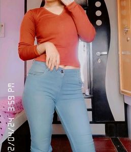 Brown Crop Top 💫