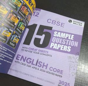 Class 12 English Core Sample Que Papers