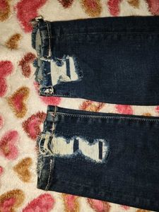 Distressed American Eagle Jeans