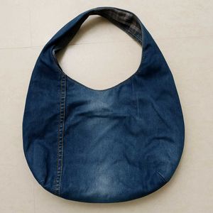 Denim Hobo Bag