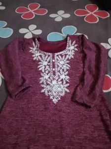 Combo Woolen Suit Aur Baby Wollen Frock