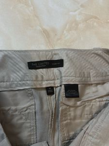 The Limited Beige Bootcut Trousers