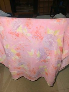 Pink Floral Print Fabric
