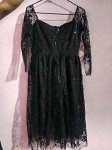 black dress