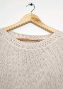 Cream Knit Sweater