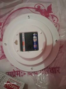 Cute Wall Clock In Blue Colour
