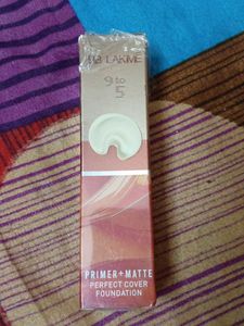Lakme Primer + Matte Foundation