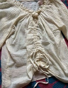 aesthetic linen top