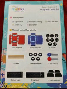 Intellikit Magnetic Vehicle Game