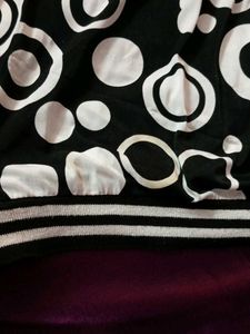 Black &amp; White Top