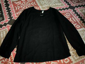 Black Long Sleeve Top