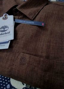 No:1 Luxury Brand Timberland 100% Pure Linen Shirt