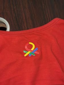 Benetton original Red Anchor Graphic T-Shirt