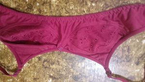Burgundy Bra