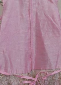 Vintage Pink Cold Shoulder Dress