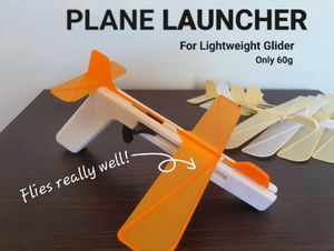 Aeroplane Launcher With Plane