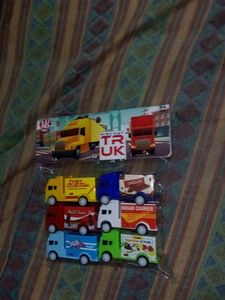 Lumo Highway Truck Toy Set Of Six