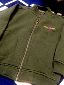 SPORTKING Olive Green Varsity Jacket