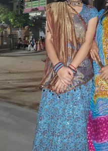 Heavy Lahenga Odhani And Blouse