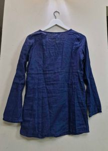 Navy Blue Tunic Top