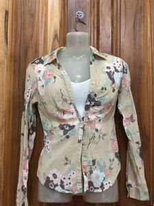Floral Button Up